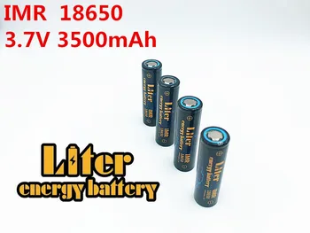 Litras baterijos energijos Naujas Originalus IMR 18650B 3.7 v 3500mah Ličio Akumuliatorius 18650 Žibintuvėlio baterijos