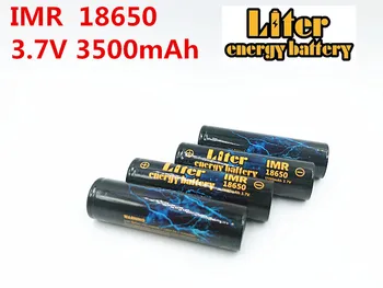 Litras baterijos energijos Naujas Originalus IMR 18650B 3.7 v 3500mah Ličio Akumuliatorius 18650 Žibintuvėlio baterijos