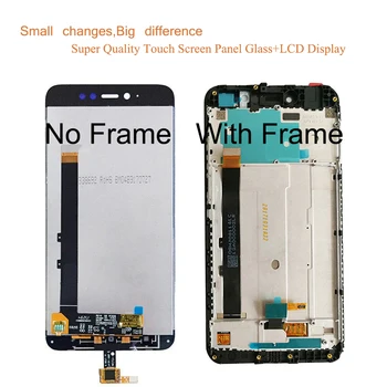 Aukštos Kokybės LCD+Rėmas Xiaomi Redmi Pastaba 5A LCD Ekranu, Skirtas Redmi Pastaba 5A Premjero Pantalla monitorius LCD Pakeitimo