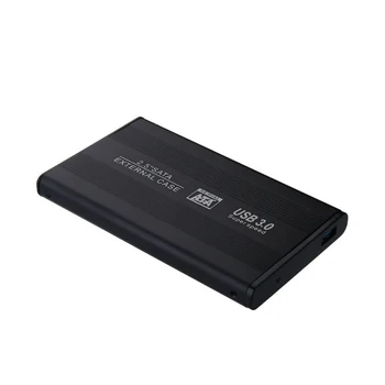 Metalo USB3.0 HDD Talpyklos 2,5 colio SATA SSD Kietąjį Diską Atveju Paramos 2TB Mobile Išorinis HDD dėklas su USB 3.0 Kabelį