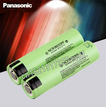 Originalus Panasonic 18650 2900mAh NCR18650PF 3,7 V Ličio Įkraunama baterija skirta Elektroninių cigarečių