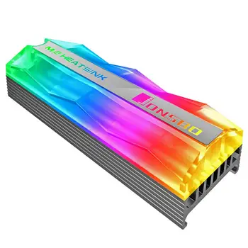 Jonsbo M. 2-2 SSD Heatsink 5V 3Pin ARGB NVME NGFF M. 2280 2 SSD (Solid State Standžiojo Disko Šilumos Kriaukle Radiatoriaus Aušintuvas Šilumos Padas