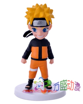 6pcs/set Naruto Shikamaru Sasuke Veiksmų Skaičiai Anime PVC brinquedos Surinkimo Duomenys žaislai AnnO00654N