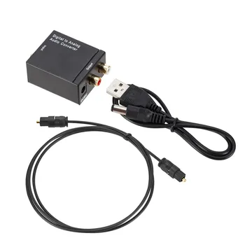 Grwibeou DAC skaitmeninio į analoginį garso keitiklis dac audio Toslink Bendraašius Signalas RCA R/L Audio Dekoderis SPDIF ATV VPK Stiprintuvas