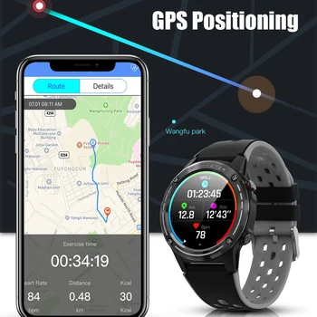 GPS Smart Watch Vyrų Kompasą, Aukščio 