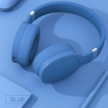 Bluetooth 5.0 Ausinės Belaidės Stereo HIFI Ausines su Mikrofonu Mados Spalvinga Handfree Žaidimas PC Išmaniųjų Telefonų