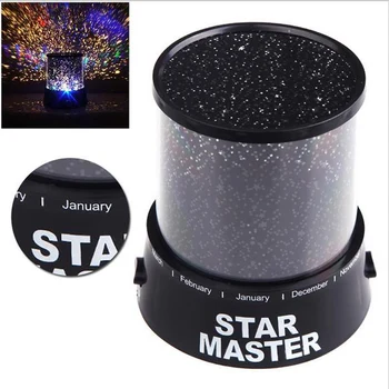 Led Naktį, Šviesos, Mėnulis, Žvaigždės, Žvaigždėtas Dangaus Projektorius Su Muzika 12.5 cm aukščio Kalėdų dovana Vaikams Kalėdų Lazerinis Projektorius