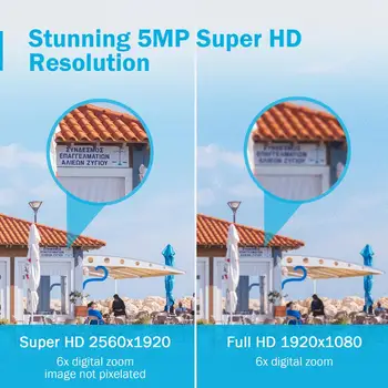 ANNKE 5MP H. 265+ Super HD PoE Tinklą, Vaizdo Apsaugos Sistemos 4pcs Vandeniui Lauko POE IP Kameros, Plug & Play PoE Kit Fotoaparatas