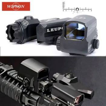 WIPSON LP D-EVO Dual-Patobulintas Peržiūrėti Optikos Tinklelis Šautuvas taikymo Sritis didinamasis stiklas su LCO Red Dot Akyse Reflex Akyse Šautuvas Paminklai