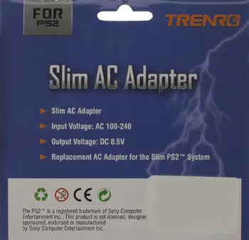 Bendrasis PS2 Slim Maitinimo Adapteris 7000 9000 Serijos KINTAMOSIOS srovės maitinimo Adapteris 2 slim serijos