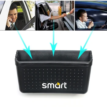 Smart 450 451 453 fortwo forfour Automobilio saugojimo dėžutė automobilių stiliaus Mobilusis telefonas kortelę paskirties Automobilių interjero aksesuaras