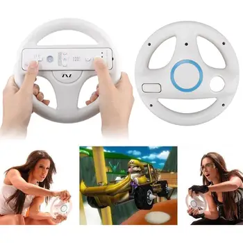 2vnt Vairas Nintendo Wii Kart Žaidimai Nuotolinio valdymo pultelis Žaidimas Lenktynių Vairas Wii Kart Žaidimas Priedai