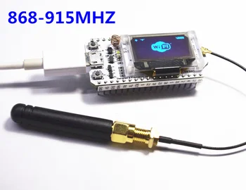 SX1276 ESP32 LoRa 868MHz/915MHz 0.96 Colių Mėlyna OLED Ekranas Bluetooth, WIFI, Komplektas, 32 Vystymo Lenta su antena H83