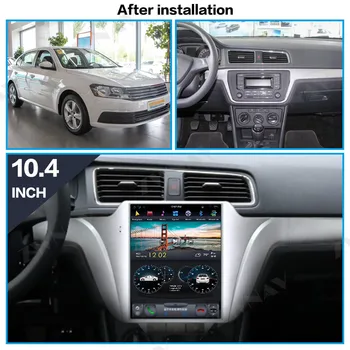 DSP Carplay vertikalus Tesla ekranas Android 9.0 Automobilio Multimedijos Grotuvo Audi/VW LAVIDA 2016+ GPS Radijas stereo BT galvos vienetas