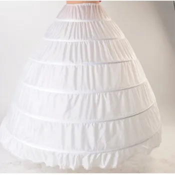 Mados 6 Žiedai, Apatiniai sijonai Šurmulio, skirtas Kamuolys Suknelė Vestuvių Suknelės Underskirt Vestuvių Aksesuarai, Vestuvių Crinolines