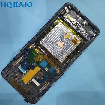 Originalus LCD Samsung Galaxy A80 LCD SM-A805 A805 A805F Rėmo lcd Ekranas Jutiklinis Ekranas skaitmeninis keitiklis Surinkimo SAMSUNG LCD A80
