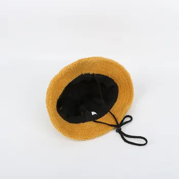 2019 m. Rudens Ir Žiemos vientisa spalva Kibiro Kepurę Žvejys Skrybėlę lauko kelionių skrybėlė nuo Saulės Bžūp Skrybėlės vaikas berniukas ir mergaitė 15