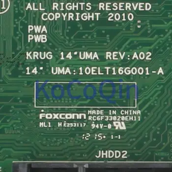 KoCoQin Nešiojamojo kompiuterio motininė plokštė, Skirti DELL Latitude E5420 Mainboard KN-0NHWTJ 0NHWTJ HM65 DDR3