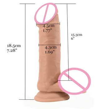 FAAK AAA kokybės, tikroviškas dildo su siurbtuko netikras penis sekso žaislai moterims, odos touch suaugusiems, sekso parduotuvė masturbacija