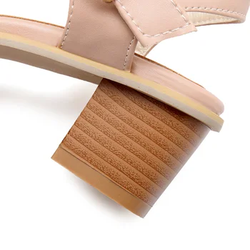 Sgesvier 2019 naują atvykimo moterų sandalai dydis 30-50 paprasta sagtimi vasaros batai kietas atsitiktinis patogiai aikštėje kulno batų G387