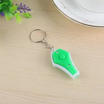 4 Vnt Keychain LED UV Keychain Nešiojamas Mini paketų prižiūrėtojų raktinę su Pinigų Detektorių (Atsitiktinė Spalva)