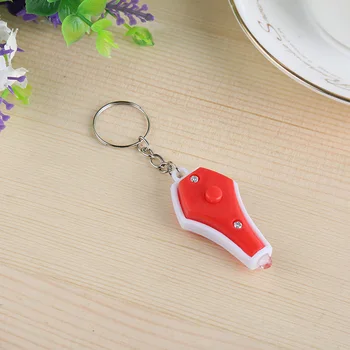 4 Vnt Keychain LED UV Keychain Nešiojamas Mini paketų prižiūrėtojų raktinę su Pinigų Detektorių (Atsitiktinė Spalva)