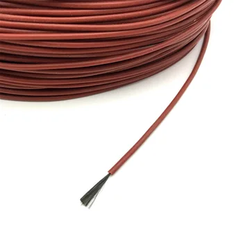 HRAG 12K 33ohm aukštos kokybės anglies pluošto šildymo kabeliu grindų šildymo viela, elektros linija, netoksiškas bekvapis šiltas šildymo kabelis