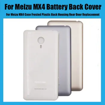 Už Meizu MX4 Atveju Matinio Plastiko Atgal Būsto Galinės Durys, Pakeisti Coque Meizu MX 4 Baterijos Dangtelio Fundas Rubisafe