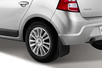 Purvasargių galiniai už Renault Sandero (2009-2013 m.) automobilis purvo atvartais splash apsaugai purvo atvartu automobilių stiliaus tuning durt protectection
