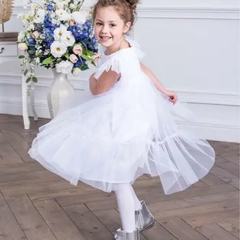Vaikiška Mergaitė Princesė Dress Vaikams, Kūdikių Mergaitės Šalis Vestuvių Suknelė Gimtadienio Konkurso Tiulio Tutu Sundress