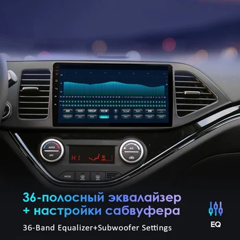 EKIY 8Core 4G DSP Android 9.0 Už Jeep Compass 2007 2008 2009 Automobilio Radijo Multimedijos Grotuvas GPS Navigacija Stereo Galvos Vienetas FM BT