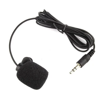 Podofo 3.5 mm Universalus Nešiojamas Mini Mikrofonas Mikrofonas laisvų Rankų Įrašas dėl Mikrofono Mini Garso Mikrofonas automobilinėms Radijo Lound Garsiakalbis