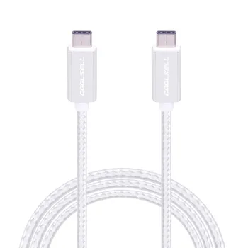 Coolsell Lydinio Spalvotų USB 3.1 Tipas C C USB Laidas Duomenų Sync & Charge Cable for Apple Mackbook 12inch 