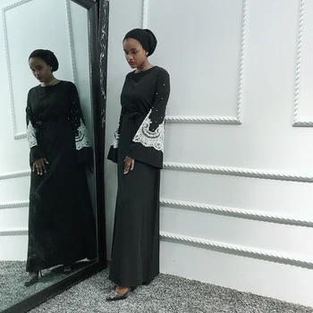 Dubajus Abaja Hijab Musulmonų Suknelė Arabų, Afrikos Moterų Turkijos Suknelės Islamas Pakistano Caftan Marocain Kaftan Islamo Apranga