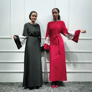 Dubajus Abaja Hijab Musulmonų Suknelė Arabų, Afrikos Moterų Turkijos Suknelės Islamas Pakistano Caftan Marocain Kaftan Islamo Apranga