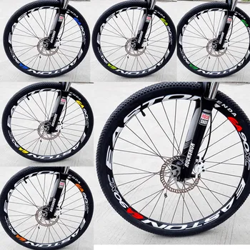 Ratų lipdukai EA90XC MTB dviračių priedai Kelių dviračių ratlankių lipdukai nemokamas pristatymas rasės dviračiu Vinilo dviračio ratų lipdukai