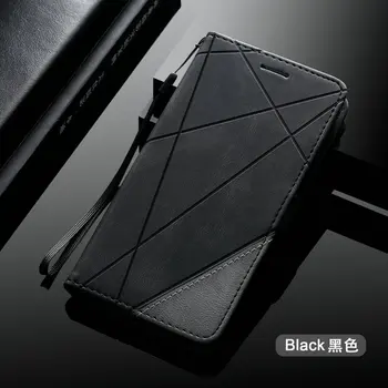 Odinis Kortelių Lizdą ir Flip Case for Samsung Galaxy A70 A50 A40 A30 A20e A10s 50 S Piniginės Padengti 360 Saugoti Samsung A50 Atveju