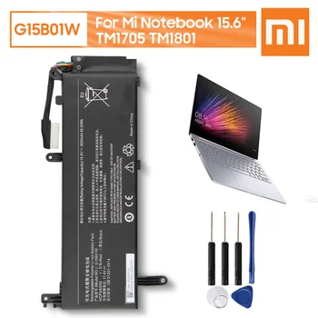 Originalus Pakeitimo Nešiojamas Baterija G15B01W Už Xiaomi Mi Sąsiuvinis 15.6