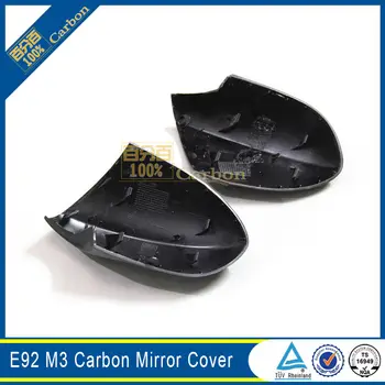 E92 M3 Stiliaus anglies pluošto Veidrodis Padengti BMW E92 m3 Stiliaus šoninis veidrodis apima pakeitimo
