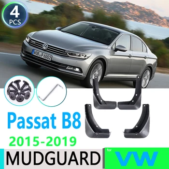 Volkswagen VW Passat, B8~2016 2017 2018 2019 Automobilio Sparnas Mudguard Purvo Atvartais Guard Splash Atvartu, Automobilių Reikmenys