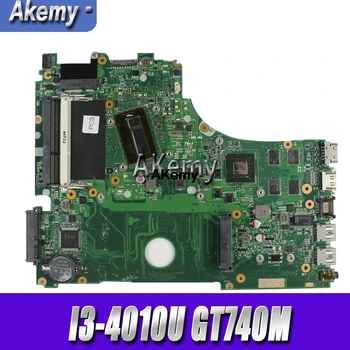X750LB Nešiojamojo kompiuterio motininė Plokštė, Skirta Asus X750LN X750L K750L A750L mianboard ( i3-4010U GT740M/2GB ) bandymo gerai