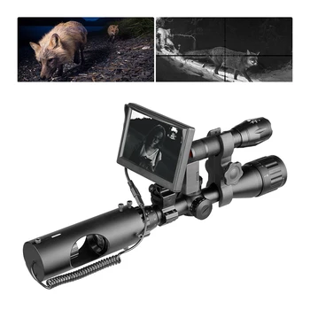 850nm Infraraudonųjų spindulių Naktinio Matymo taikymo Sritis Optika Regos Taktinis 492 ft / 150 m lazerio SPINDULIŲ Įtaisas, Medžioklės Riflescope Fotoaparatas