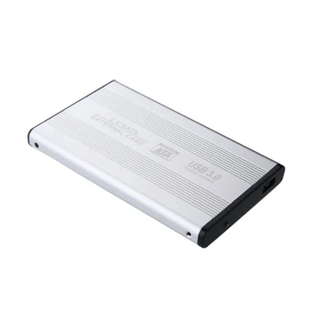Nemokamai shipping2.5 Colių Nešiojamojo kompiuterio SATA HDD Atveju Sata USB 3.0 SSD HD Kietojo disko Disko Išorės Saugojimo kameros Langelį With3.0 Kabelis