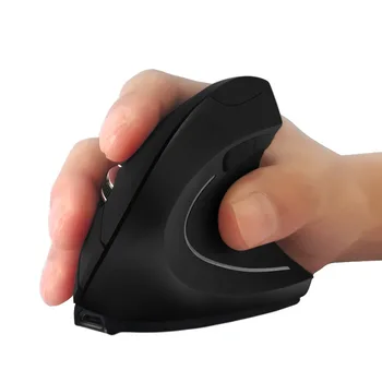 CHYI Ergonomiškas Vertikalus Pelės Belaidžio Įkrovimo Kompiuterinių Žaidimų Pelių 1600DPI Optinė Pelė Su Riešo Poilsio Pelės Mygtukai
