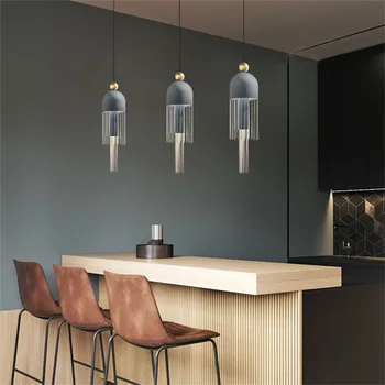 Post-modernus minimalistinio kutas priedai veltiniams, vilna Lempa kūrybos šviesa prabangaus viešbučio kambarį miegamojo lovos restoranas Šviesos Armatūra