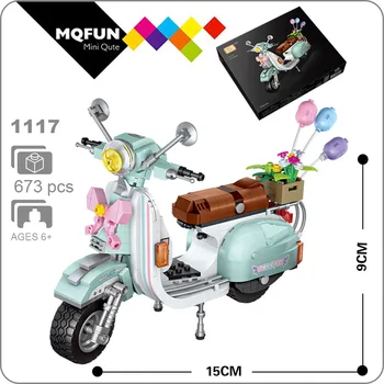 LOZ Mini Blokai Motociklo Avių Transporto priemonės Assemable Vaikams mokomieji Žaislai Vaikams Kūrėjas, Žaislų Mergaitėms Dropshipping