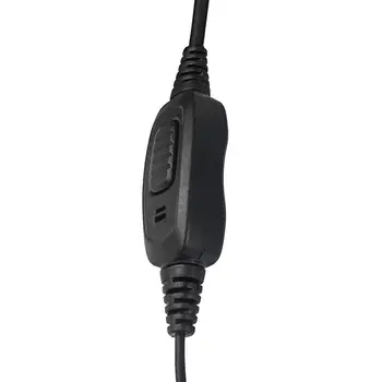 Oppxun 1PIN Ausies Kabliukas, Mikrofonas, Ausinės, skirtos HYT TC1688/TC-320 Motorola T7200