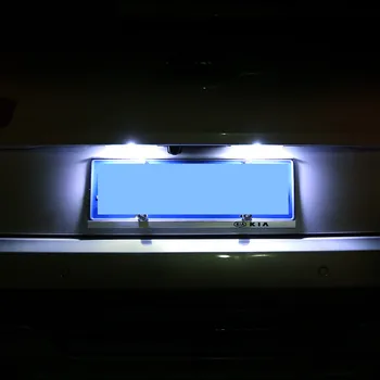 Automobilio stilius Licenciją plokštelės šviesos diodų (LED) mažas šviesos modifikuotų lempos apdaila, automobilių Reikmenys kia sportage 3 2017 m. 2018 m. 2019 m.
