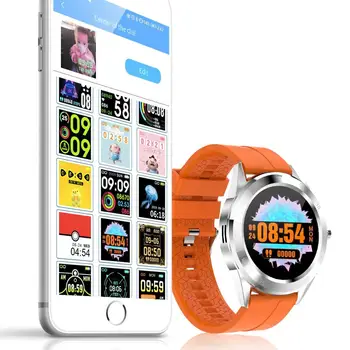 Bakeey Y10 Smart Watch Moterys Vyrai Širdies ritmo Monitorius Laikrodžiai Smartwatch 