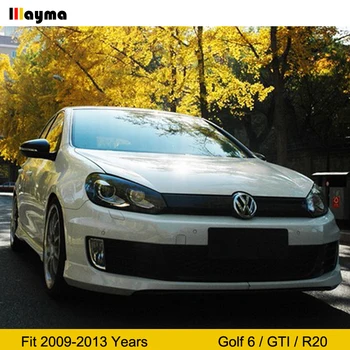 Sporto stiliaus Anglies Pluošto Veidrodis dangtelis VW Golf 6 1.4 T 1.6 L GTI 2.0 T R20 2012-2018 metų MK6 pakeisti galiniai veidrodžio dangtelis
